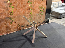 Cargar imagen en el visor de la galería, MESA DE COMEDOR MADRID NATURAL RECTANGULAR 90X160 CMS
